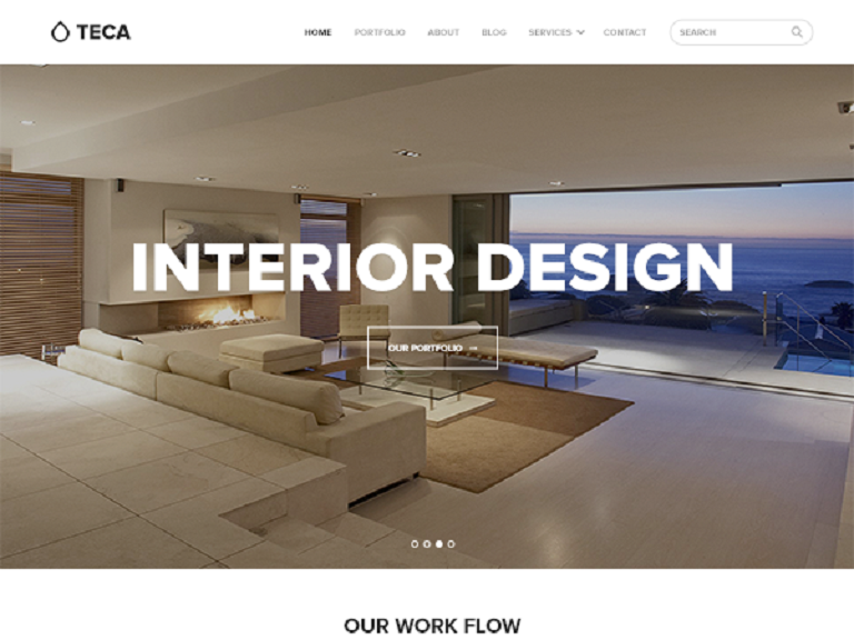 Szablon strony Architect