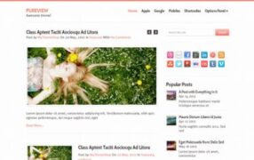 miniatura szablonu pureview