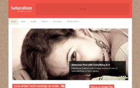 miniatura szablonu saturation